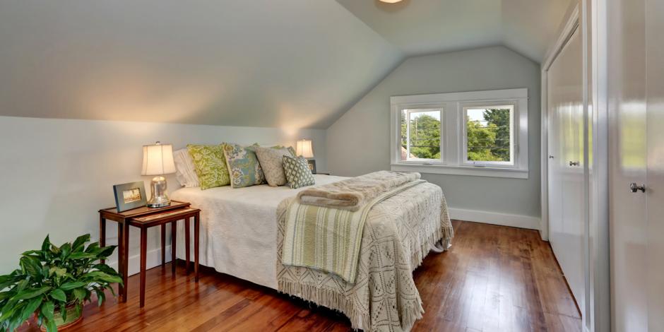 Infrared Diagnostics, Attic room with knee wall , MA
